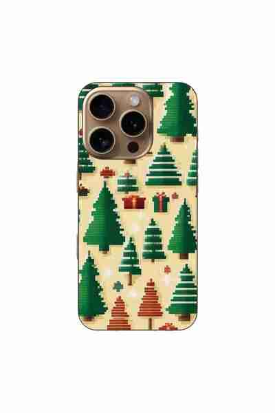 OEM Husa compatibila cu Apple iPhone 16 Pro Silicon Gel Tpu Model Pixel Art C...