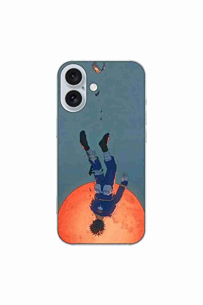 OEM Case compatible with Apple iPhone 16 Silicone Gel Tpu Obito Uchiha Pattern