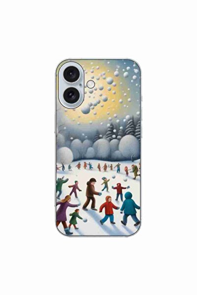 OEM Θήκη συμβατή με Apple iPhone 16, από σιλικόνη gel TPU, με σχέδιο παιδιά π...