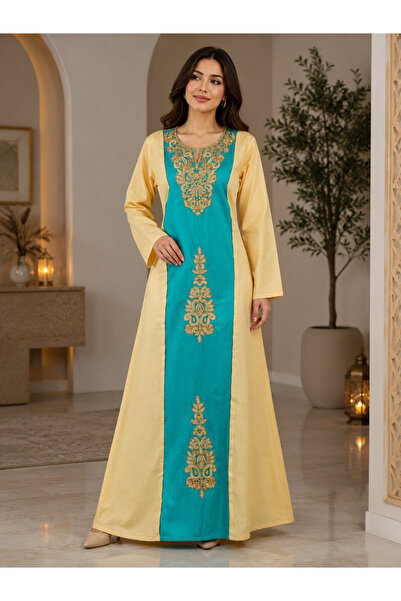 ASIAN Al-Reem Jalabiya Stylish Women's Jalabiya Made from Cotton and Taffeta ...