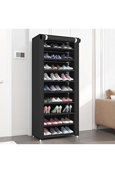 HOMEPLUS BAOKALER 10-Tier Shoe Rack Organizer for Entryway, 27 Pairs Capacity...