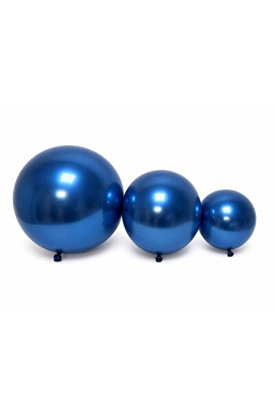 OEM Balloons Top Bottom Set Blue Chrome 5"-100/ Top Bottom Set