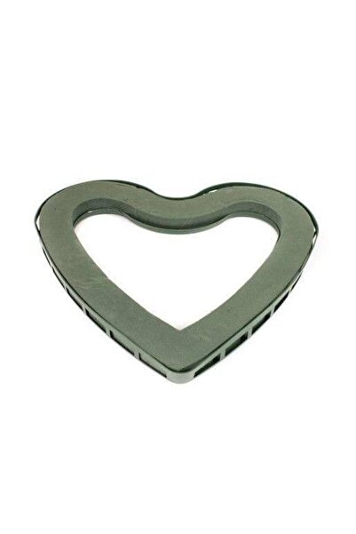 OEM Floral Sponge In Plastic Holder With Suction Cups Heart 55cm