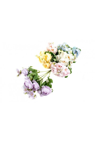 OEM Flori Artificiale Buchet Bujorei Si Alte Flori Alb