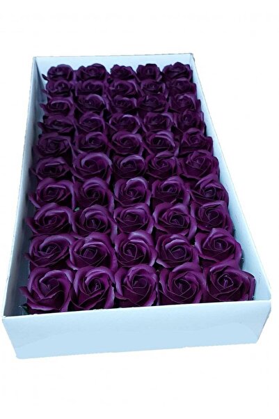 OEM Trandafiri De Sapun Premium Parfumati 5cm 50cap Black Purple