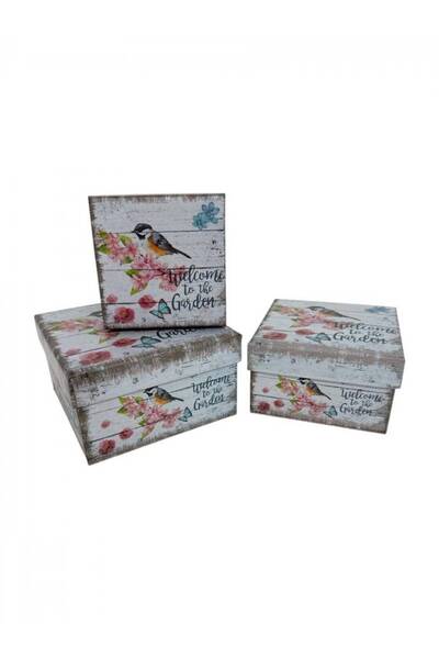 OEM Cutii Carton Patrate 3/Set Model 004