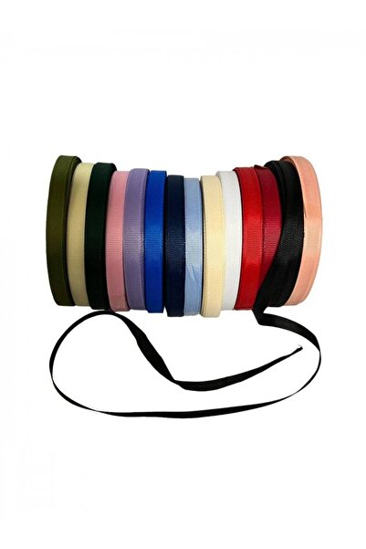 OEM Textile Ribbon Reps 1cm/22m (Top Bottom Set of 3 pieces) Khaki