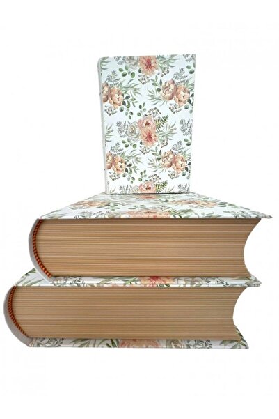 OEM Cutii Din Carton Carte Fond Alb Cu Floricele 3/Set