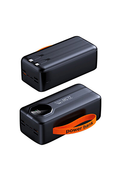 Sunix Powerbank PB-80 50000mAh, Încărcare Rapidă, USB Type-C, Pentru Telefon,...