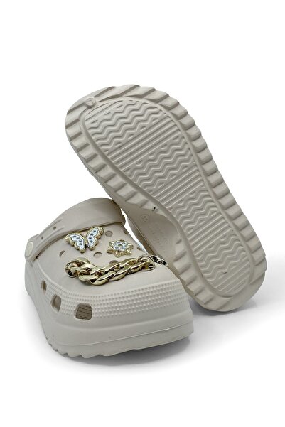 Twingo Comfortable Ecru Orthopedic Daily Slippers & Sandals Suitable for Hosp...