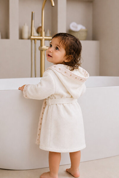 Elo Baby Girl 3-Piece Bathrobe Set