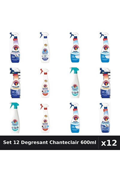 Chanteclair Set 12 Degresant Universal 600ml - Anti-Miros, Bicarbonat, Extra ...