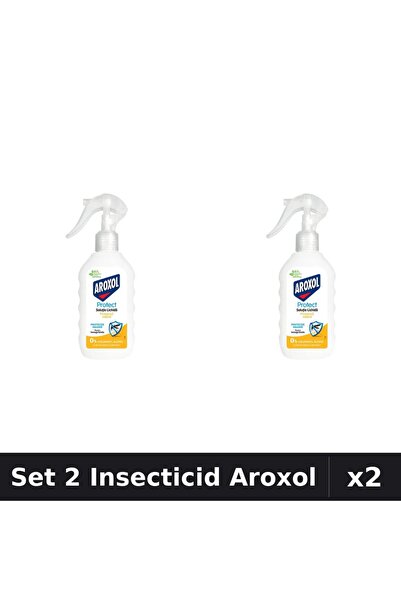 Aroxol Set 2 Produse Anti-Insecte - Loțiune Repelent Insecte