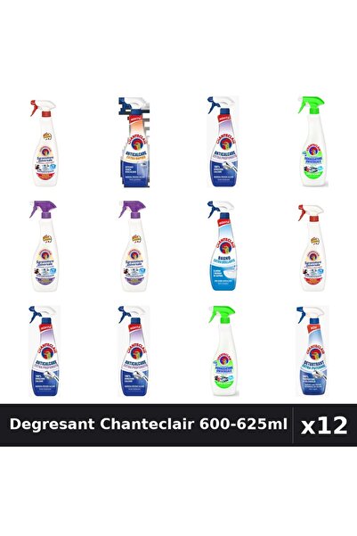 Chanteclair Set 12 Degresant Universal 600-625ml - Marsilia, Lamaie, Lavanda,...