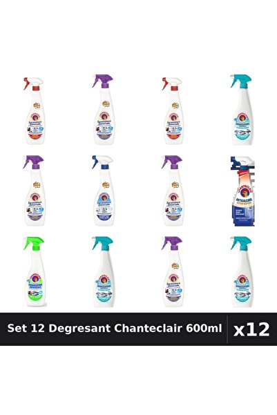 Chanteclair Set 12 Degresant Universal 600ml - Anti-Miros, Bicarbonat, Extra ...
