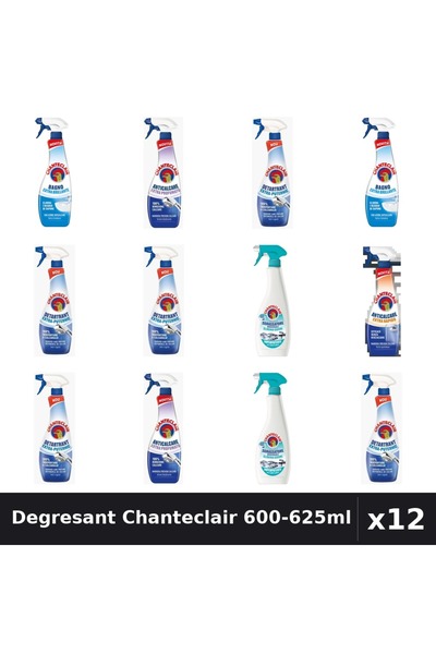 Chanteclair Set 12 Degresant Universal 600-625ml - Anti-Miros, Extra Parfumat...