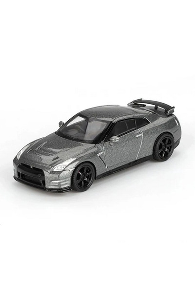 Genel Markalar Mini GT 1/64 NISSAN GT-R 2013 Dark Metal Gray(NISMO R35 CRS Ve...
