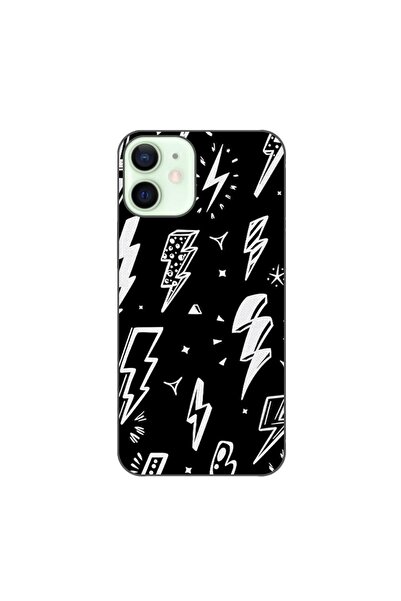 OEM Калъф, съвместим с Apple iPhone 12 Mini, силиконов гел TPU, с десен на мъ...