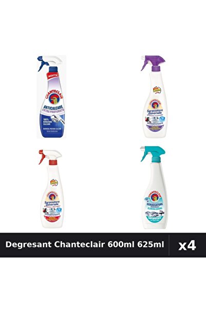 Chanteclair Set 4 Degresant Universal 600ml-625ml - Marsilia, Mosc Alb, Antic...
