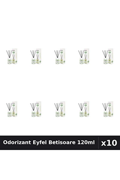 Eyfel Set 10 Odorizant Camera Betisoare Iasomie 120ml - Parfum Intens Casa