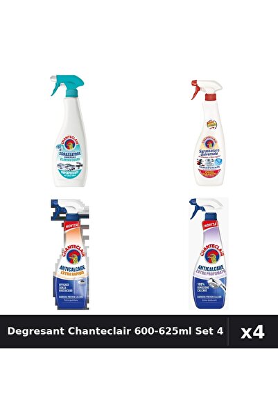 Chanteclair Set 4 Degresant Universal 600-625ml - Anti-Miros, Marsilia, Antic...