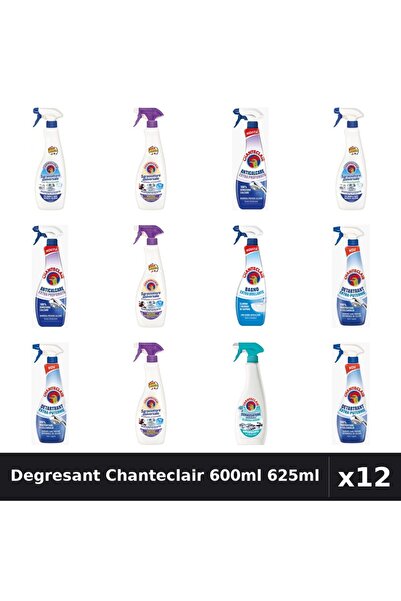 Chanteclair Set 12 Degresant Universal 600ml - 625ml - Bicarbonat, Lavanda, M...
