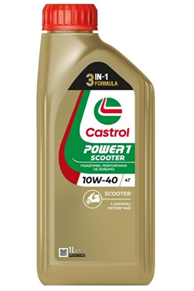 CASTROL POWER 1 SCOOTER 10W40 4T 1L
