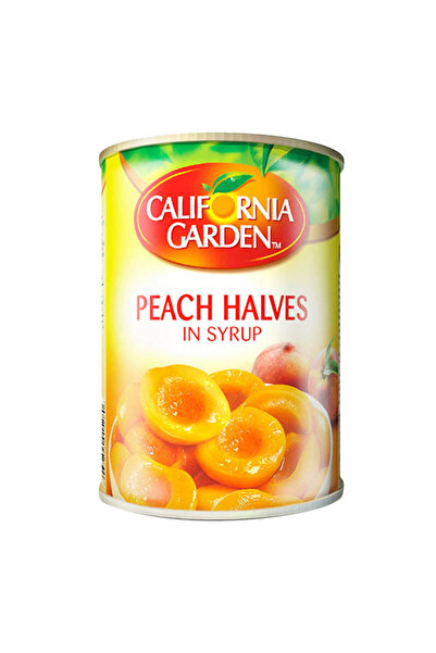 California Garden Cg Peach Halves In Syrup 420g