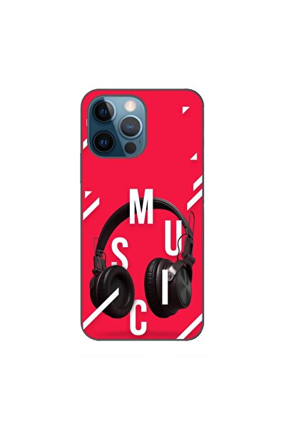 OEM Husa compatibila cu Apple iPhone 12 Pro Silicon Gel Tpu Model Music Headp...