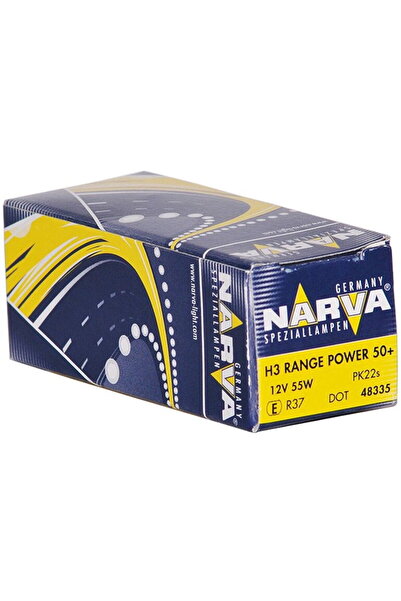 Narva H3 POWER 50 (plus 50% lumina) 12V 55W cutie 1 buc.
