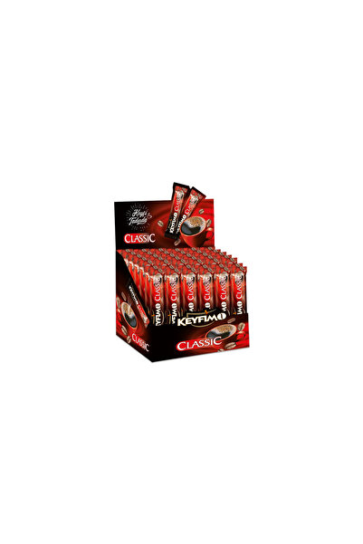 Keyfimo Classic Hazır Kahve 2 Gr x 50 Adet – Pratik Tek İçimlik Kahve Paketleri