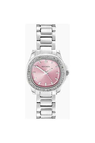 Sekonda Octaire Watch - S-40724, crystals, silver, 3ATM