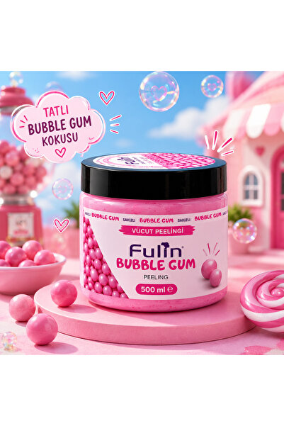 FULİN Kalıcı Şeker Bulutu El ve Vücut Peelingi 500 ml