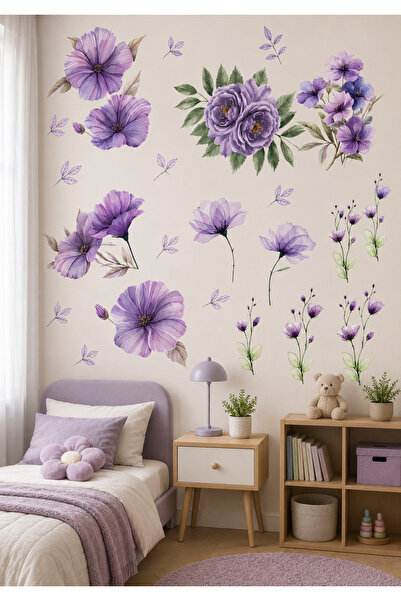 kutuTR 50x100 cm Kendinden Yapışkanlı Duvar Stickerı – Çocuk Odası, Bebek Oda...