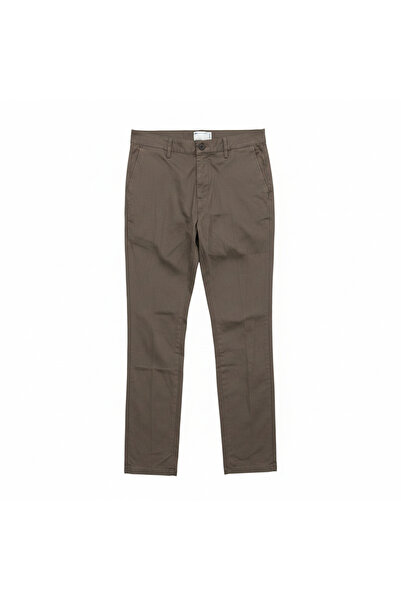 Asos Design Men's Brown Slim Fit Chino Trousers