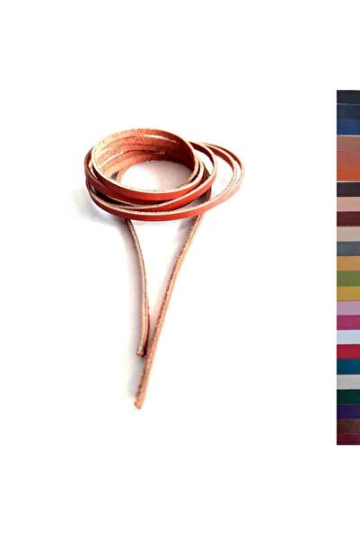 Asil Hobi Gerçek Deri 4 mm Deri ip 100 cm