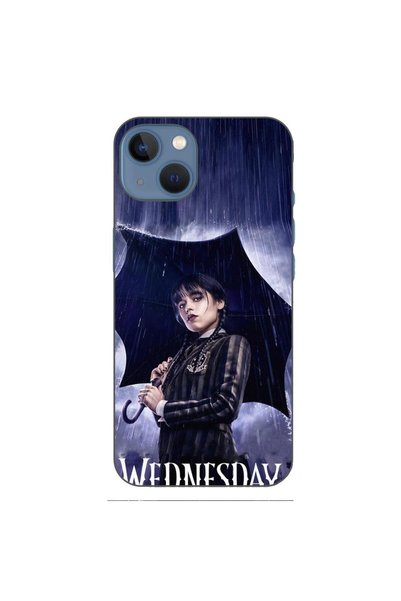 OEM Θήκη συμβατή με Apple iPhone 13, από σιλικόνη gel TPU, μοντέλο Wednesday ...