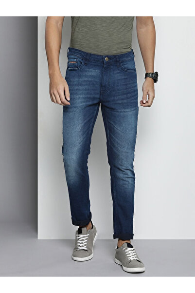 The Indian Garage Co By Styli Men Slim Fit Solid Jeans