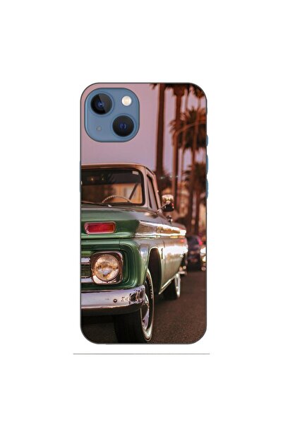OEM Калъф, съвместим с Apple iPhone 13, от силиконов гел TPU, модел пикап
