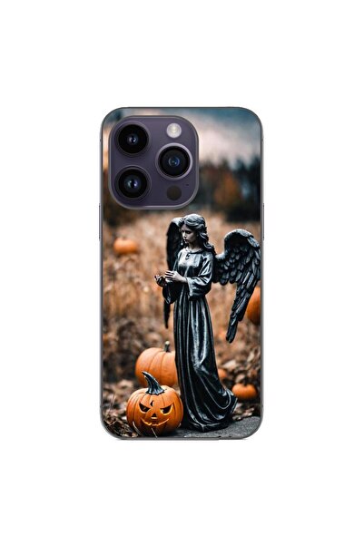 OEM Husa compatibila cu Apple iPhone 14 Pro Silicon Gel Tpu Model Halloween D...