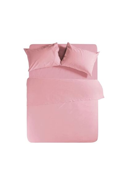 Nef Nef Homeware Nef-Nef Βασικό Κατωσέντονο με Λάστιχο 160x200+30 Ροζ