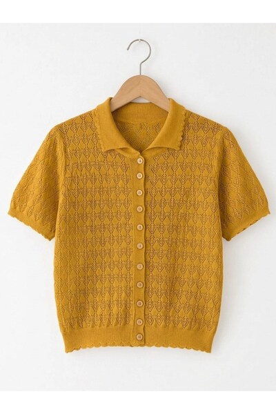 Retrobird Lora Lace Summer Knitwear Women's Cinnamon