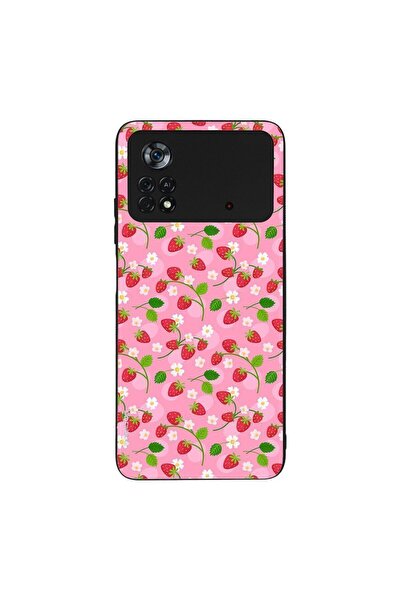 Sonique Θήκη Fruit Series για Xiaomi Poco X4 Pro 5G Φράουλα