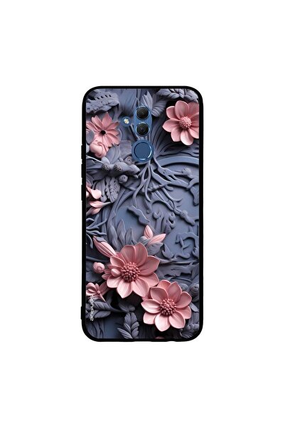 Sonique Θήκη 3D Flower Series για Huawei Mate 20 Lite Ροζ 02
