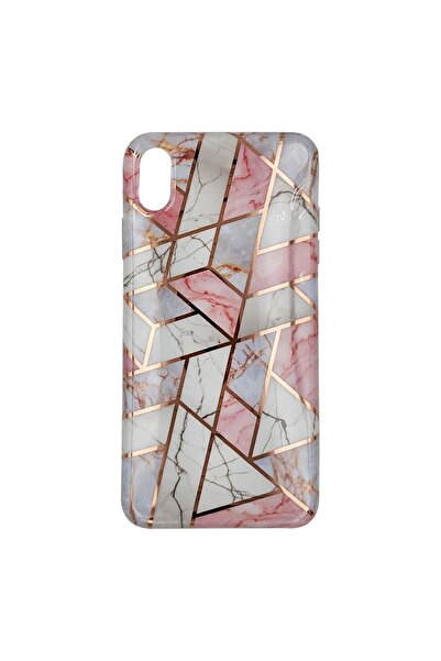 OEM Marble Effect Soft Case Apple iPhone XS MAX Design 8