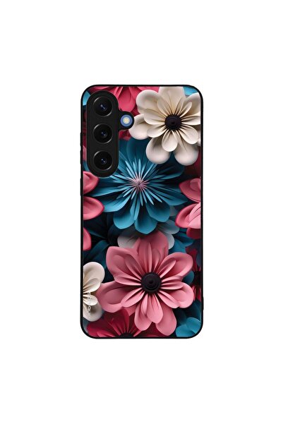 Sonique Θήκη 3D Flower Series για Samsung Galaxy S25 Plus Ροζ 01