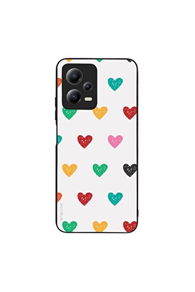 Sonique Θήκη Heart Series για Xiaomi Redmi Note 12 5G / Poco X5 5G Λευκό 02
