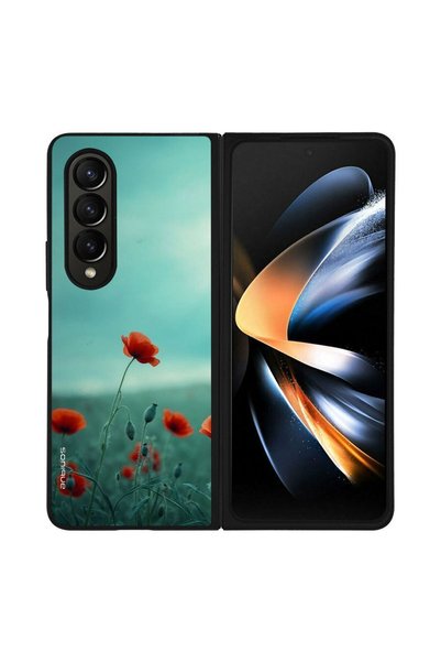 Sonique Θήκη Sunset in Eden Series για Samsung Galaxy Z Fold 4 Scarlet Poppy