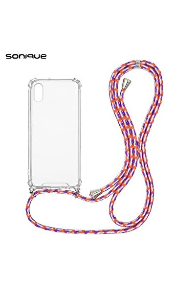 Sonique Θήκη Σιλικόνης με Κορδόνι Armor Clear Apple iPhone X / iPhone XS Rain...
