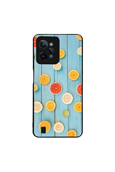 Sonique Θήκη Fruit Series για Realme C31 Γκρέιπφρουτ